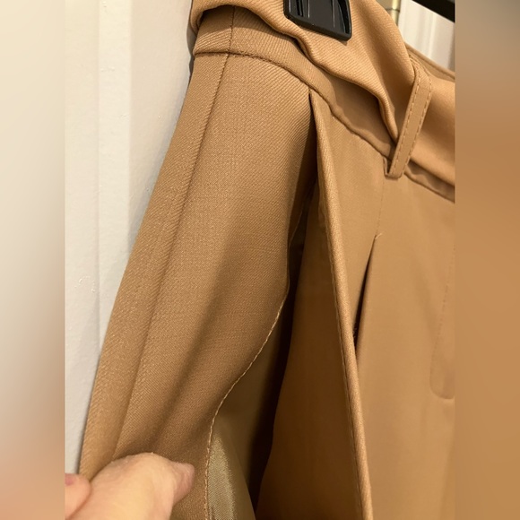 NWT Hobbs of London Cropped Harrietta Camel Trousers - Picture 7 of 7